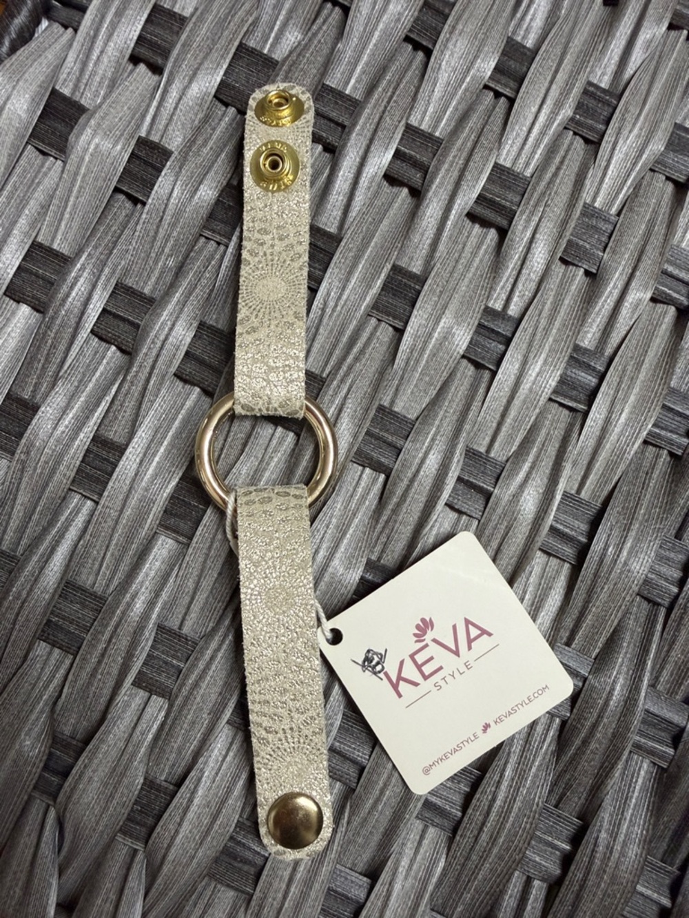 New! Keva Style Leather Bracelet
